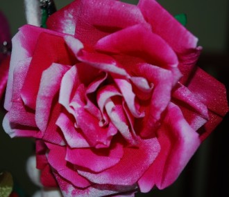 Брошь "Розовая роза"